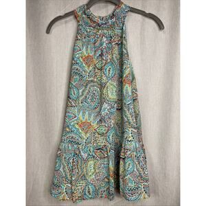 JADE MELODY TAM Women’s Sleeveless Blouse - Colorful Peplum Style/Bottom Ruffle